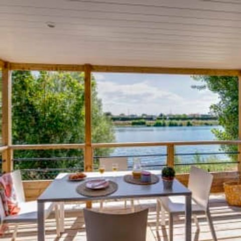 MOBILHOME 4 personnes - Cottage 4p 2ch **** Bord de Seine