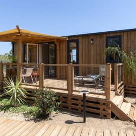 MOBILHOME 6 personnes - Cottage Playa del Sol 6p 3ch clim Premium