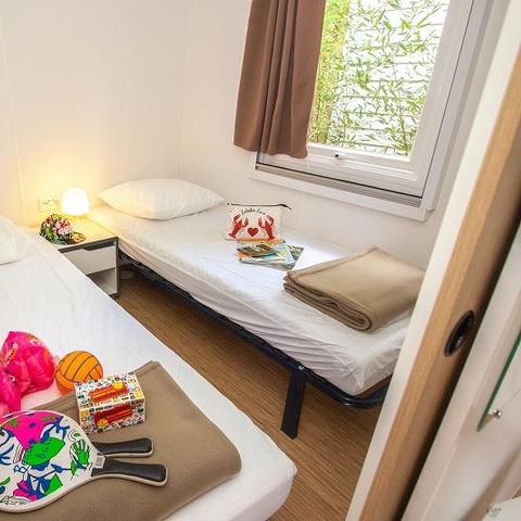 MOBILHOME 4 personnes - Mobil-home Provence Sérénité 25 m² - 3 pièces - 2 chambres - Climatisation