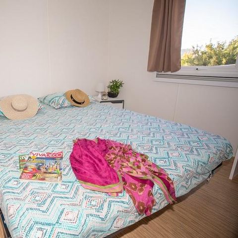 MOBILHOME 4 personnes - Mobil-home Provence Sérénité 25 m² - 3 pièces - 2 chambres - Climatisation