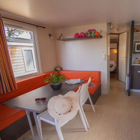 MOBILHOME 4 personnes - Mobil-home Marina Sérénité 22 m² - 3 pièces - 2 chambres - Climatisation
