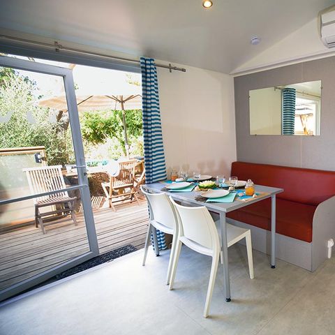 MOBILHOME 4 personnes - Mobil-home Espace Sérénité PMR - Jacuzzi