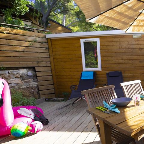 MOBILHOME 4 personnes - Mobil-home Espace Sérénité PMR - Jacuzzi