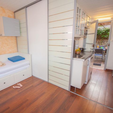 STUDIO 4 personnes - Studio cabine Mimosas Sérénité 18 m² - 2 pièces - 1 chambre - Climatisation