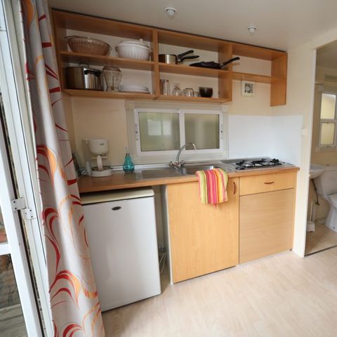 MOBILHOME 2 personnes - P'tit Marina 16 m² - 2 pièces - 1 chambre