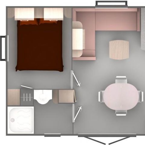 MOBILHOME 6 personnes - 3 chambres