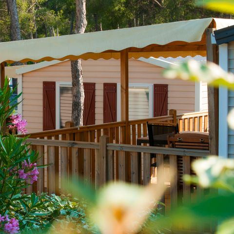MOBILHOME 5 personnes - Location Mobilhome CONFORT - 2 chambres