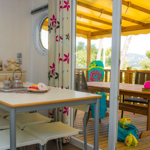 MOBILHOME 8 personnes - Location Mobilhome CONFORT - 3 chambres