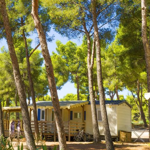 MOBILHOME 6 personnes -  3 chambres "confort" 6 pers. 32 m² env