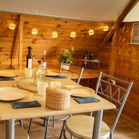 Hébergement 4 personnes - ECOTIPI - 32m²- - 1 chambre