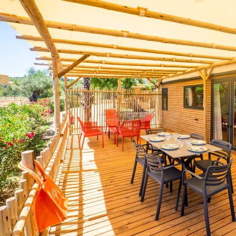 MOBILHOME 6 personnes - TROPICAL TOSCANA - 35m² - 2 Chambres