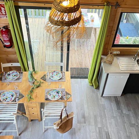 MOBILHOME 8 personnes - TROPICAL DUPLEX - 50m²- 3 chambres