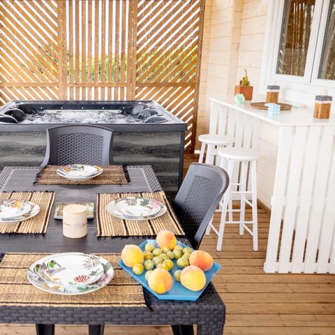 MOBILHOME 8 personnes - TROPICAL DUPLEX - 50m²- 3 chambres