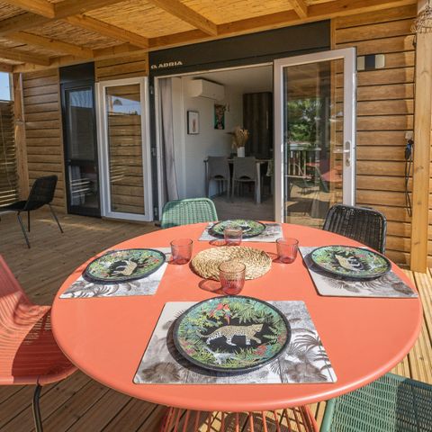 MOBILHOME 4 personnes - TROPICAL TOSCANA VIP - 36m² - 2 Chambres - 2 salles de bain