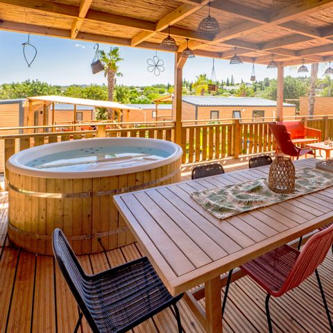 MOBILHOME 4 personnes - TROPICAL TOSCANA VIP - 36m² - 2 Chambres - 2 salles de bain