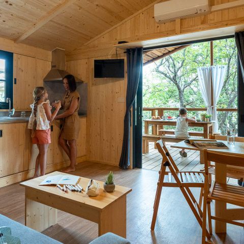 Chalet 5 personnes - CHALET KENYA. STANDARD AVEC SPA
