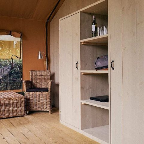 TENTE TOILE ET BOIS 6 personnes - Bois