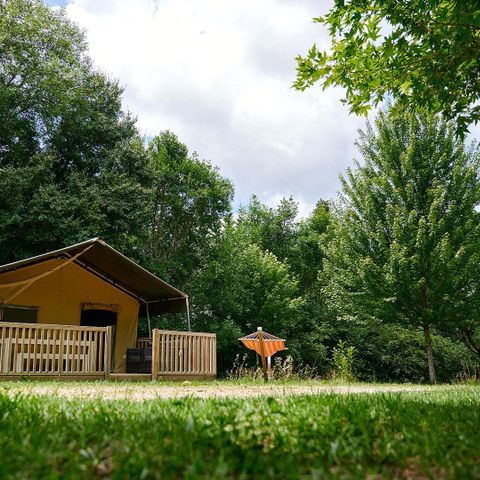 TENTE TOILE ET BOIS 6 personnes - Bois