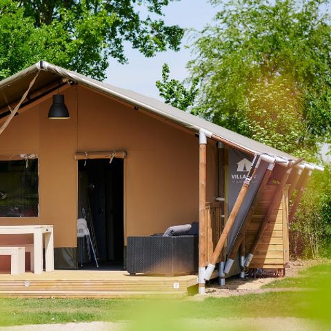 TENTE TOILE ET BOIS 6 personnes - Nomade