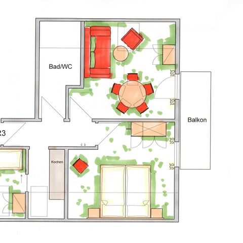 MAISON 6 personnes -  R3