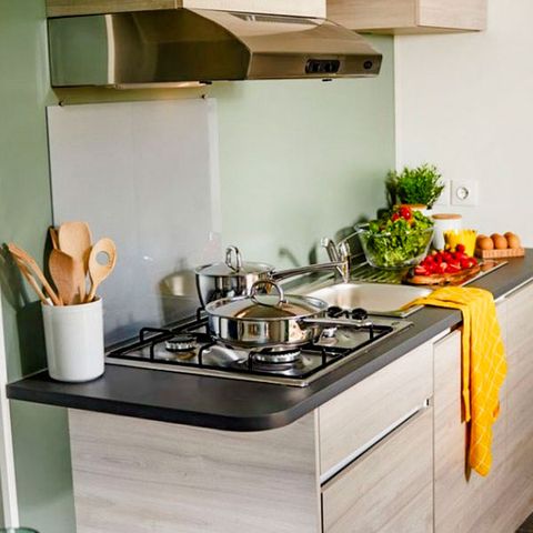 MOBILHOME 4 personnes - MH2 + climatisation 30 m²