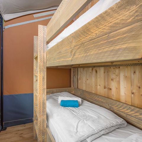 TENTE TOILE ET BOIS 6 personnes - Tente Safari Lodge (6P)