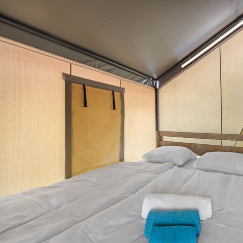 TENTE TOILE ET BOIS 5 personnes - Aminess Maravea - Tente Safari Confort