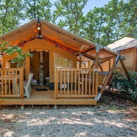 TENTE 5 personnes - Tente Super Lodge | 2 Ch. | 4/5 Pers. | Terrasse Simple | Sans SDB