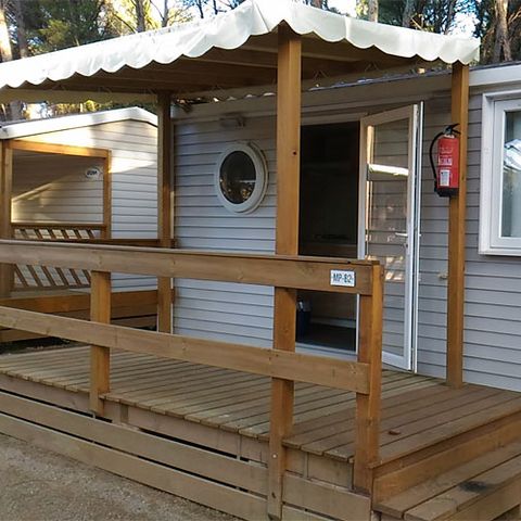 MOBILHOME 2 personnes - Familiar con Terraza