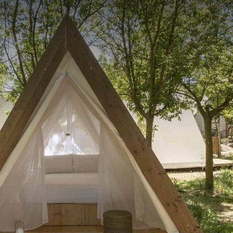 TENTE TOILE ET BOIS 2 personnes - Cabin Tent