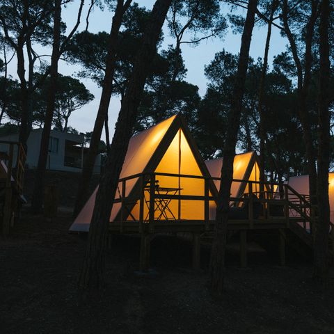 TENTE TOILE ET BOIS 2 personnes - Cabin Tent