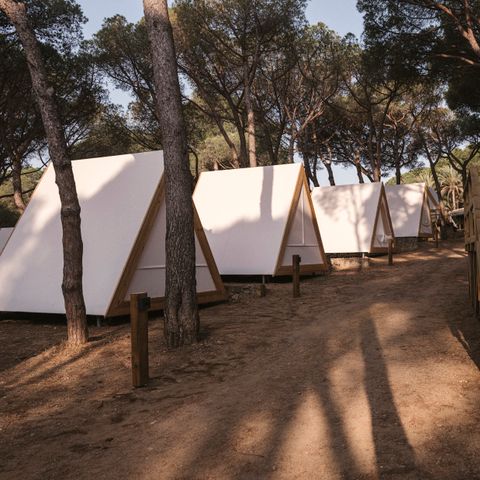 TENTE TOILE ET BOIS 2 personnes - Cabin Tent
