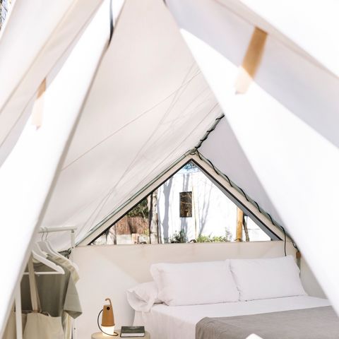 TENTE TOILE ET BOIS 2 personnes - Bell Tent