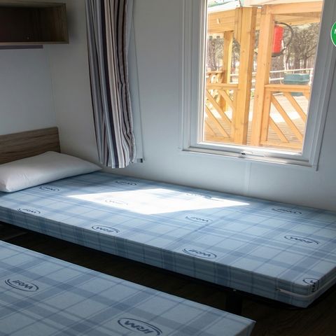 MOBILHOME 4 personnes - BASIC - CLIM - DRAPS - SERVIETTE - WIFI