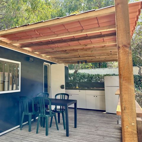 Caravane 2 personnes - Superior - Sans sanitaires - Cuisine exterieure - Prix