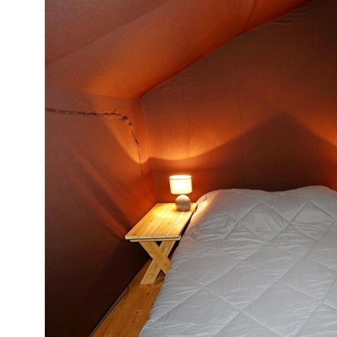 TENTE TOILE ET BOIS 4 personnes - Lodge (L1)