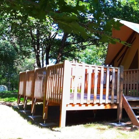 TENTE 5 personnes - Tente lodge - 40m² - 2 chambres