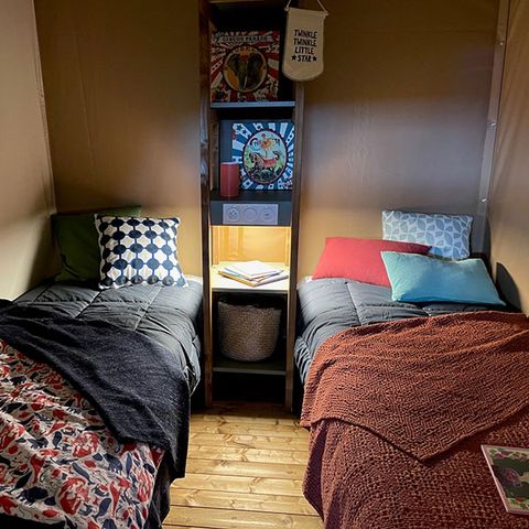 Tente en toile et en bois 4 personnes - Tente Lodge