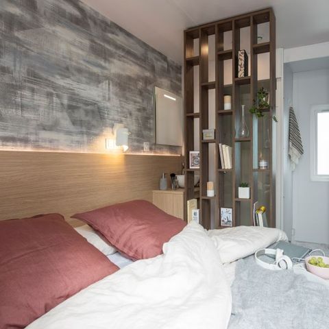 MOBILHOME 5 personnes - TAOS LUXE Jacuzzi 2 CH 4/5 Pers