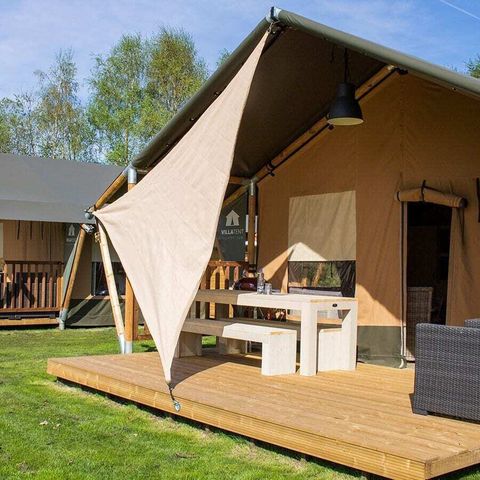 TENTE TOILE ET BOIS 6 personnes - Nomade