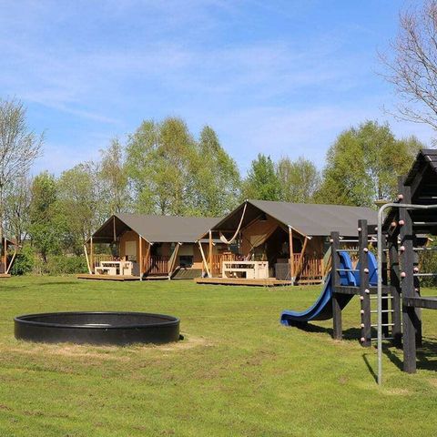 TENTE TOILE ET BOIS 6 personnes - Nomade