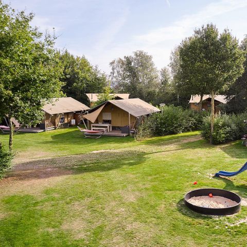 TENTE TOILE ET BOIS 6 personnes - Nomade