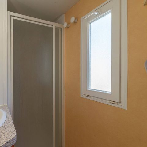 MOBILHOME 6 personnes - Comfort | 3 Chambres | 6 Couchages | Terrasse semi couverte | 1 Salle de bain | Climatisation