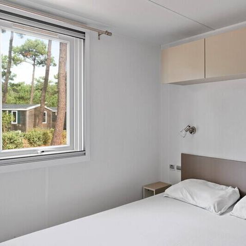 MOBILHOME 6 personnes -  Mobil-home | Comfort | 3 Ch. | 6 Pers. | *Terrasse surélevée* | 1 SDB | Clim.