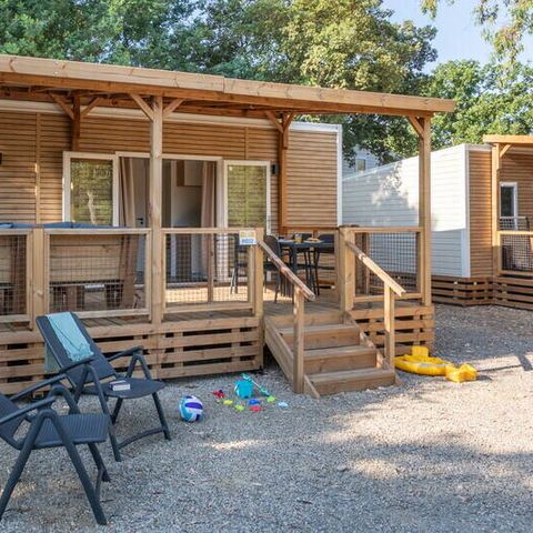 MOBILHOME 6 personnes - Mobil-home | Comfort | 3 Ch. | 6 Pers. | Terrasse Lounge | Clim.