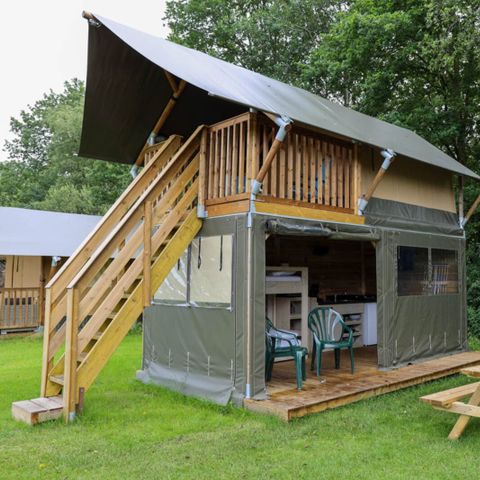 GÎTE 4 personnes - Safari Cottage XS avec salle de bain privée