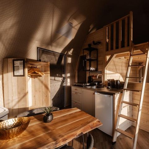 HÉBERGEMENT INSOLITE 4 personnes - Houx rond