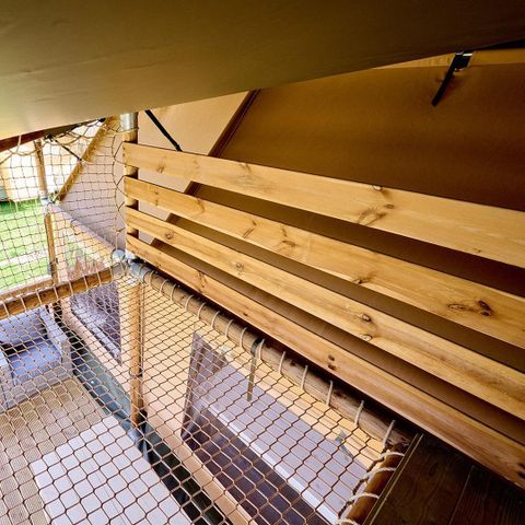 TENTE TOILE ET BOIS 6 personnes - Ranger