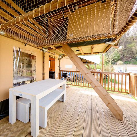 TENTE TOILE ET BOIS 6 personnes - Ranger