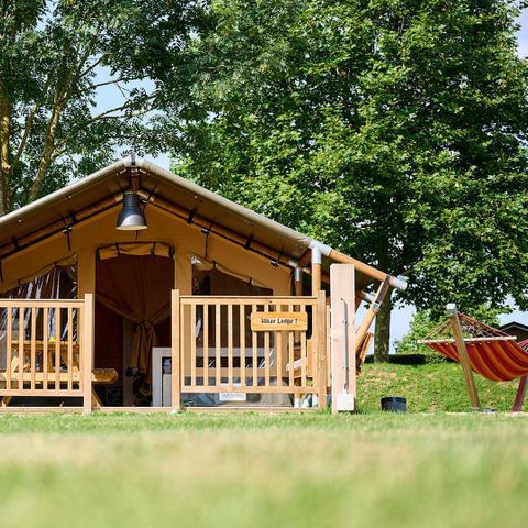 TENTE TOILE ET BOIS 4 personnes - Compact